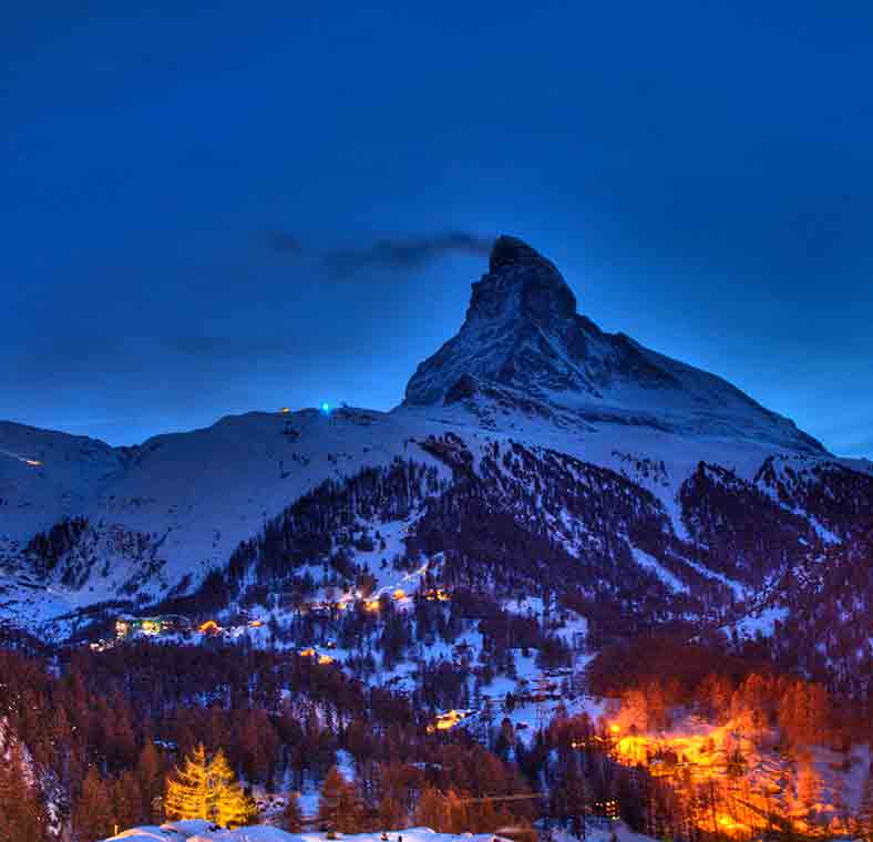 Switzerland: land of mountains