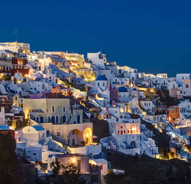 Island hopping in Greece