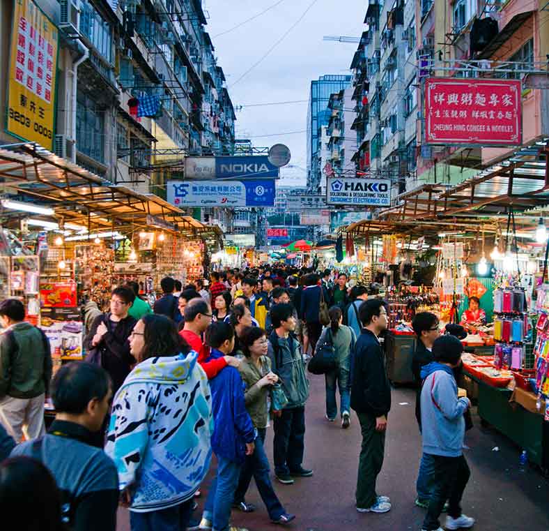 Shopping in Hong Kong