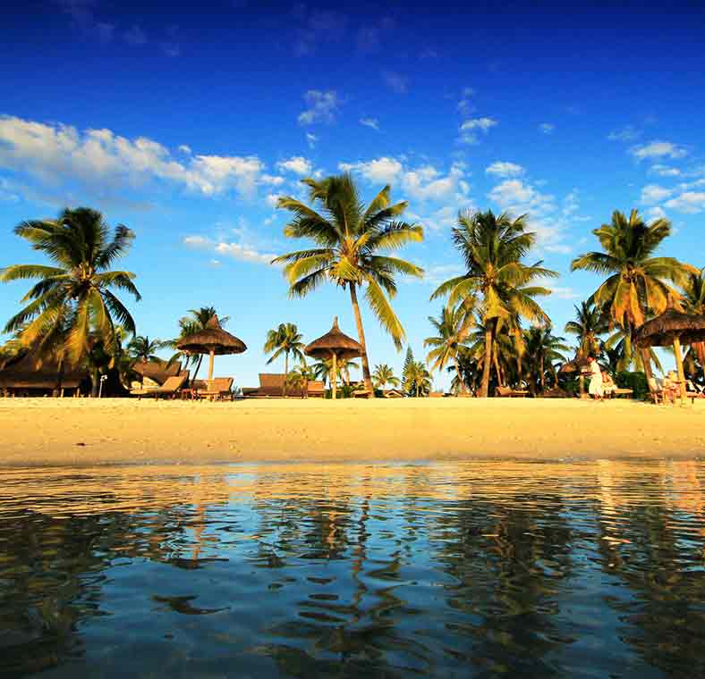 Coastline of Mauritius