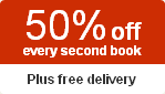 50% off every second book plus free delivery