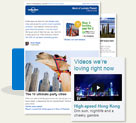 Lonely Planet emails