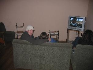 TV Room complete with satalite TV, DVD and a collection of over 100 films.