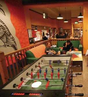 Reception area