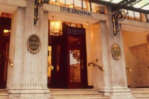 Gresham Hotel Entrance