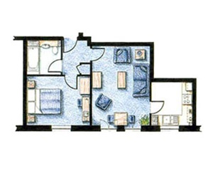 Superior 1 Bedroom apartment