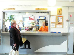 front desk