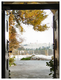 View to Old City from entrance