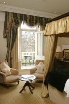 Some rooms enjoy a small balcony