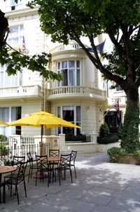 Enjoy a drink outside in the warm summer months