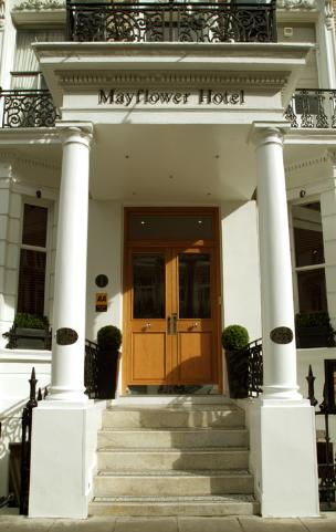 Mayflower Hotel Entrance
