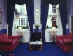 Stylish guest lounge