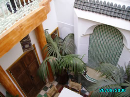 The courtyard
