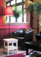 the lobby
