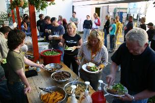 BBQs on the Rooftop Garden