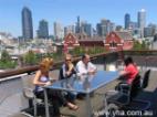 Rooftop BBQ area and deck