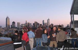 Sunset BBQ on the rooftop