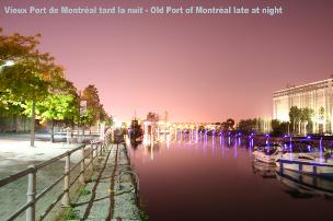 The Old Port.. at night!