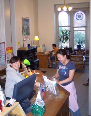 Upon check-in you receive free map at our front desk