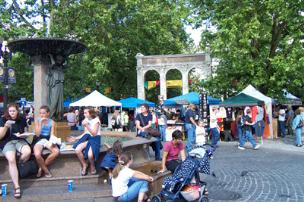 Saturday Market (& Sunday's too) is Portland's famous open-air market with local arts and crafts