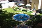 Garden with fountain