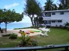 Front building and beach