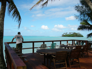 Deck Overlooking Muri Lagoon