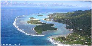 Kura's Kabanas overlook the most stunning lagoon in Rarotonga