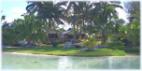 View of the Kabanas from the lagoon