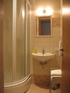 Bathroom (shower, WC)