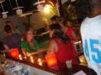 Bar at night