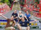 Guests at the Lapa stairs