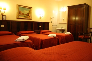 Quad with shared bathroom