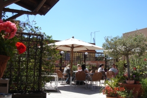 Garden terrace