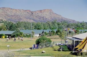Desert Palms from Alice Springs Golf Course