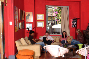 Cozy living & common area