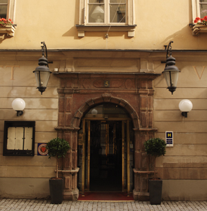 Victory Hotel entrance