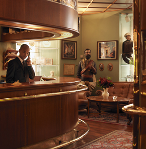 Victory Hotel reception