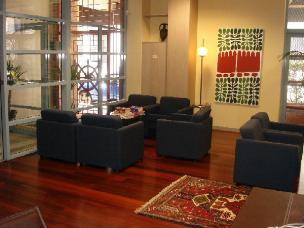 Reception area