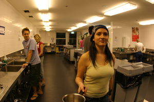 Self-catering kitchen