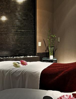 Couples massage room