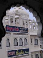 Front view of Hotel Baba Palace