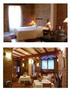 Room and restaurant