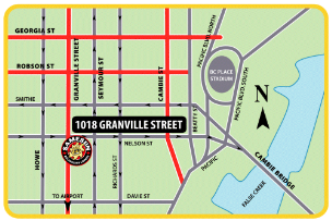 A map of our location - where YOU want to be!