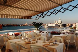 Hotel Danieli's roof top La Terrazza Restaurant