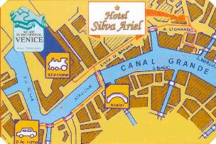 Direction-  map color - hotel