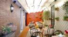 Interior garden - breakfast