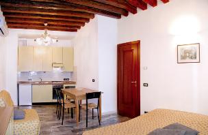 Apartment room shared bathroom with kithcen,tv,air conditioned