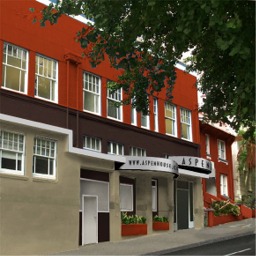 Exterior of Aspen House