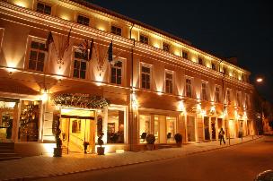 Exterior of hotel
